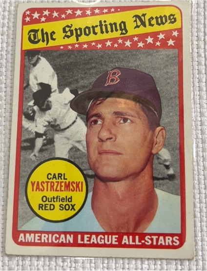 1969 Topps #425 Carl Yastrzemski — front