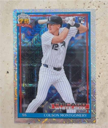 2026 Topps Chrome #91C-27 Colson Montgomery — front
