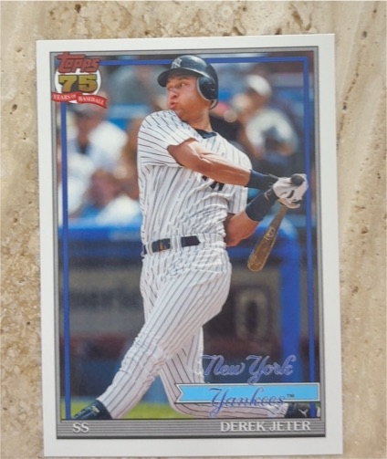2026 Topps Series 1 #T91-30 Derek Jeter — front