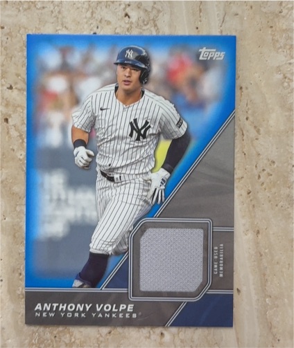 2026 Topps Series 1 Major League Material #MLM-AV Anthony Volpe — front