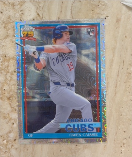 2026 Topps Series 1 #91C-11 Owen Caissie — front