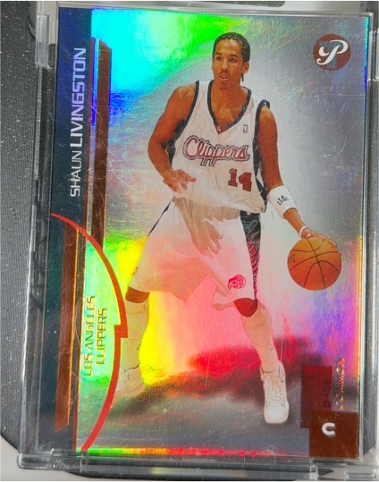2005 Topps Pristine #14 Shaun Livingston — front