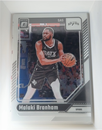 2024-25 Panini Donruss Optic #39 Malaki Branham — front