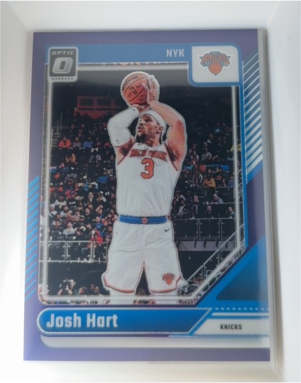 2024-25 Panini Donruss Optic #102 Josh Hart — front