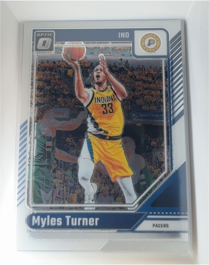 2024-25 Donruss Optic #111 Myles Turner — front