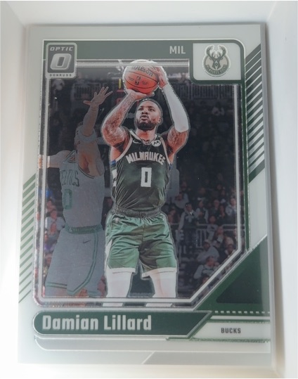 2024-25 Donruss Optic #83 Damian Lillard Milwaukee Bucks — front