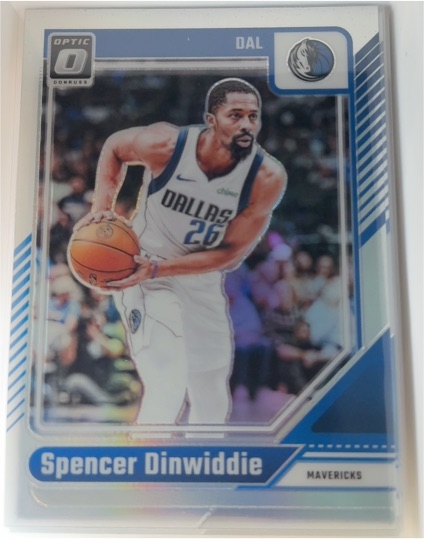 2024-25 Donruss Optic #54 Spencer Dinwiddie — front
