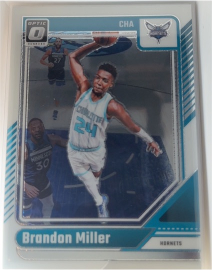 2024-25 Panini Donruss Optic #16 Brandon Miller — front