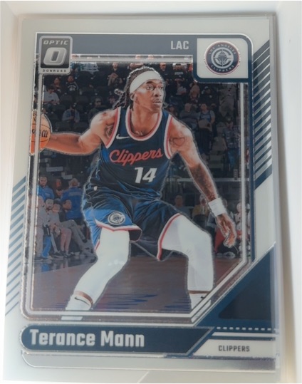 2024-25 Panini Donruss Optic #156 Terance Mann — front