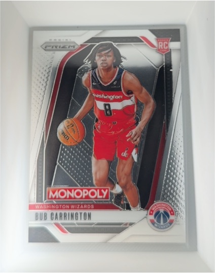 2024-25 Panini Prizm Monopoly #87 Bub Carrington — front