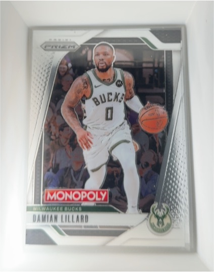 2024-25 Panini Prizm Monopoly #8 Damian Lillard — front