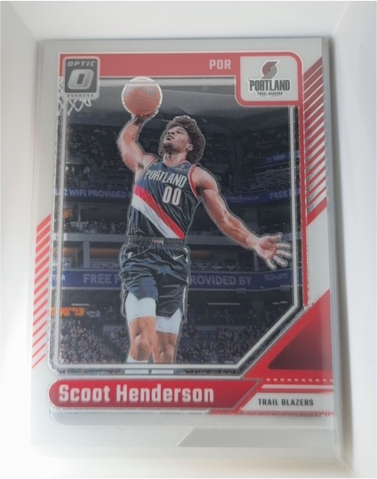 2024-25 Panini Donruss Optic #153 Scoot Henderson — front