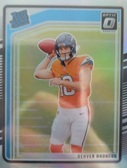 2024 Panini Donruss Optic #369 Bo Nix Rated Rookie — front