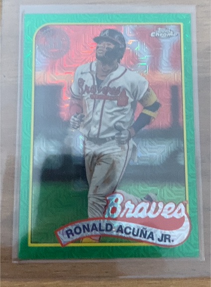 2025 Topps Chrome #T90C-45 Ronald Acuña Jr. — front