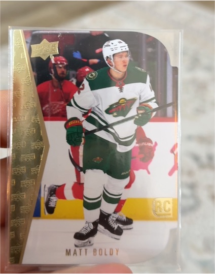2022-23 Upper Deck Series 1 1994-95 Rookie Die Cuts #RDT-10 Matt Boldy — front