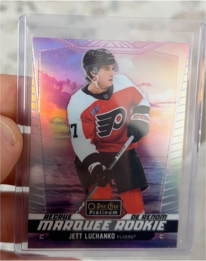 2024-25 O-Pee-Chee Platinum #284 Jett Luchanko — front