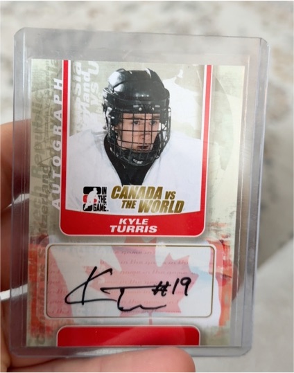 2011-12 ITG Canada vs The World Autographs #AKT Kyle Turris — front