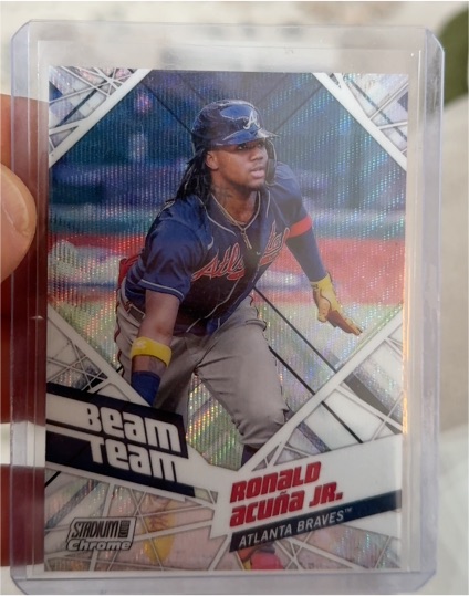 2021 Topps Stadium Club Chrome #BTC-11 Ronald Acuna Jr. — front