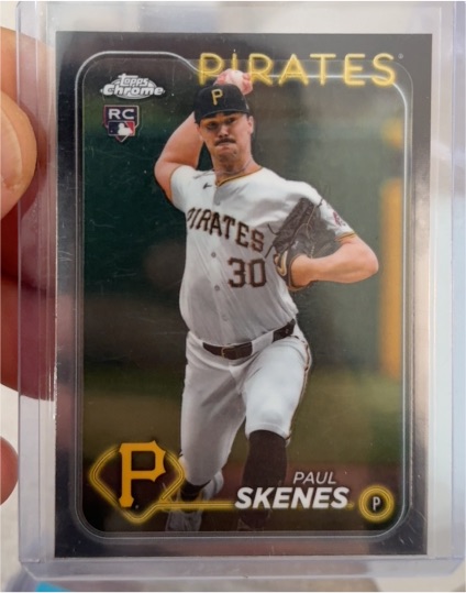 2024 Topps Chrome Update #USC27 Paul Skenes — front