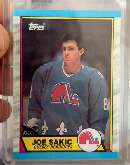 1989-90 Topps #113 Joe Sakic — front