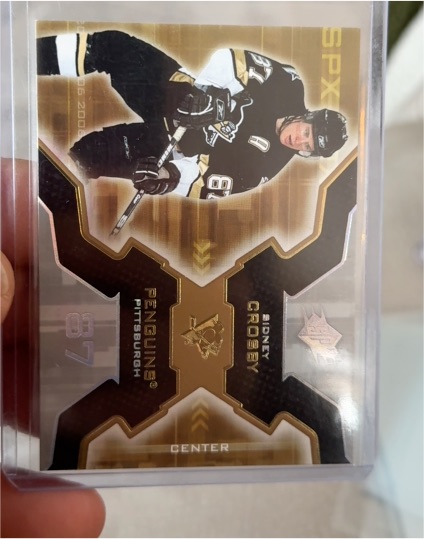 2006-07 Upper Deck SPx #81 Sidney Crosby — front