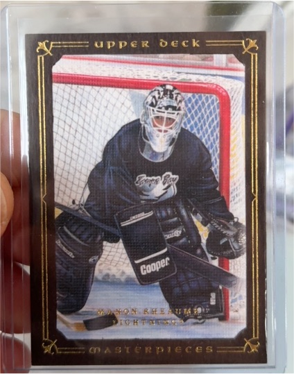2008-09 Upper Deck Masterpieces #65 Manon Rheaume — front