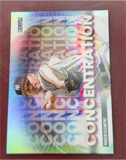 2025 Topps Stadium Club #C-1 Concentration Roger Clemens — front