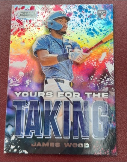 2025 Topps Stadium Club #YK-1 James Wood — front