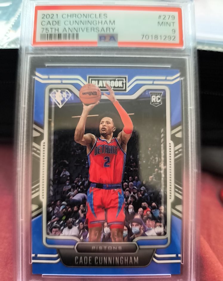 2021 Panini Chronicles Playbook #279 Cade Cunningham — front