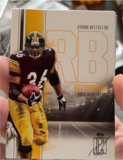 2024 Topps Signature Class #49 Jerome Bettis — front
