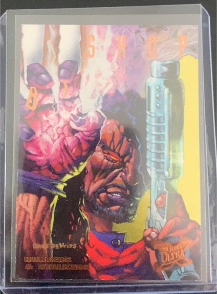 1995 Fleer Ultra X-Men Hunters & Stalkers #5 Bishop — front