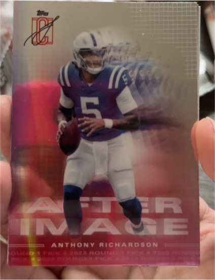 2024 Topps Signature Class After Image #AI-2 Anthony Richardson — front