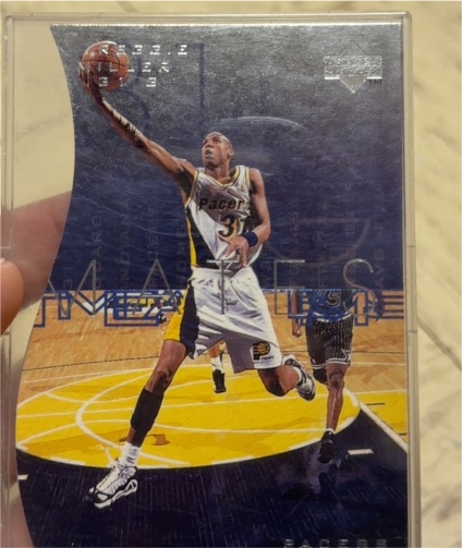 1997-98 Upper Deck Teammates #T22 Reggie Miller — front