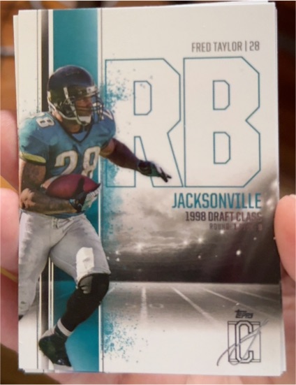 2024 Topps Signature Class #23 Fred Taylor — front