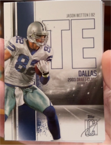 2024 Topps Signature Class #12 Jason Witten — front