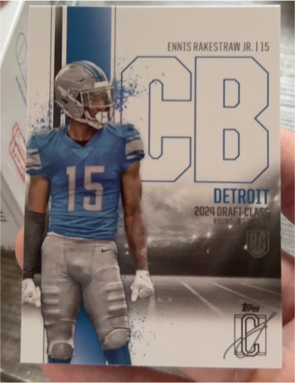 2024 Topps Signature Class #106 Ennis Rakestraw Jr. — front