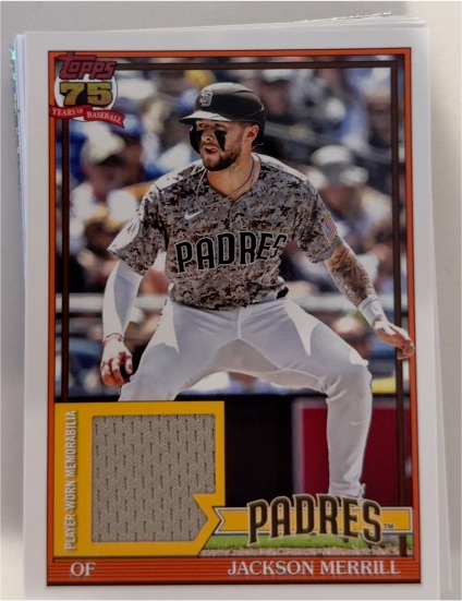 2026 Topps Series 1 #91R-JME Jackson Merrill — front