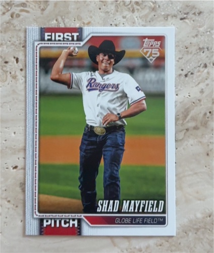 2026 Topps Series 1 #FP-1 Shad Mayfield — front