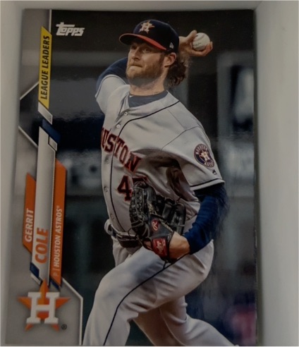 2020 Topps #2 Gerrit Cole — front