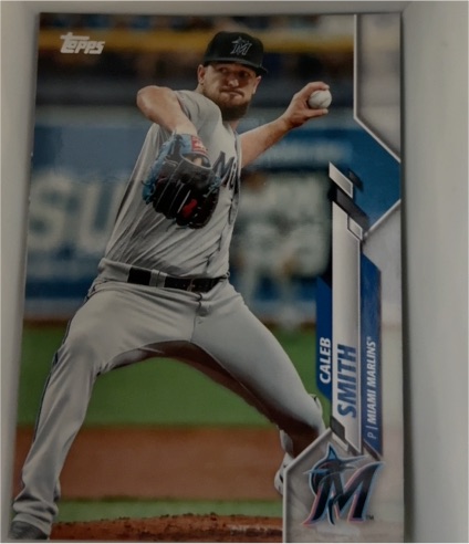 2020 Topps #122 Caleb Smith — front