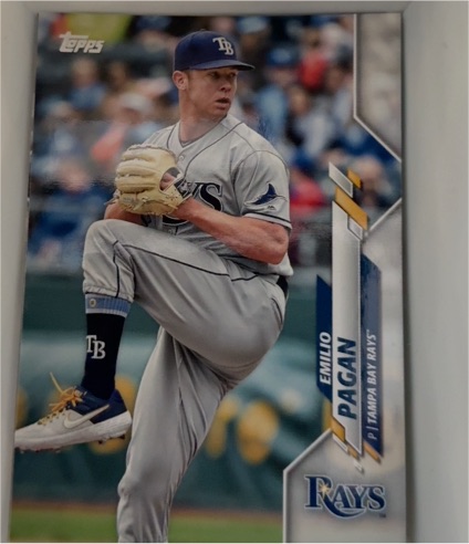 2020 Topps #22 Emilio Pagan — front