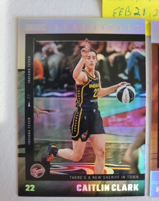 2025 Panini Chronicled Caitlin Clark #49 Indiana Fever — front