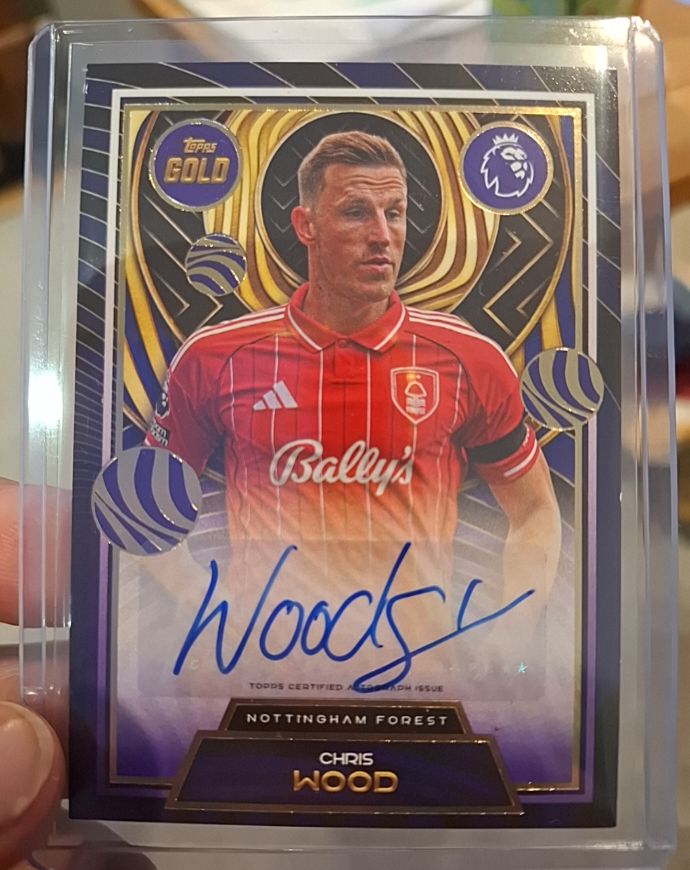 2024 Panini Select Premier League #171 Chris Wood — front