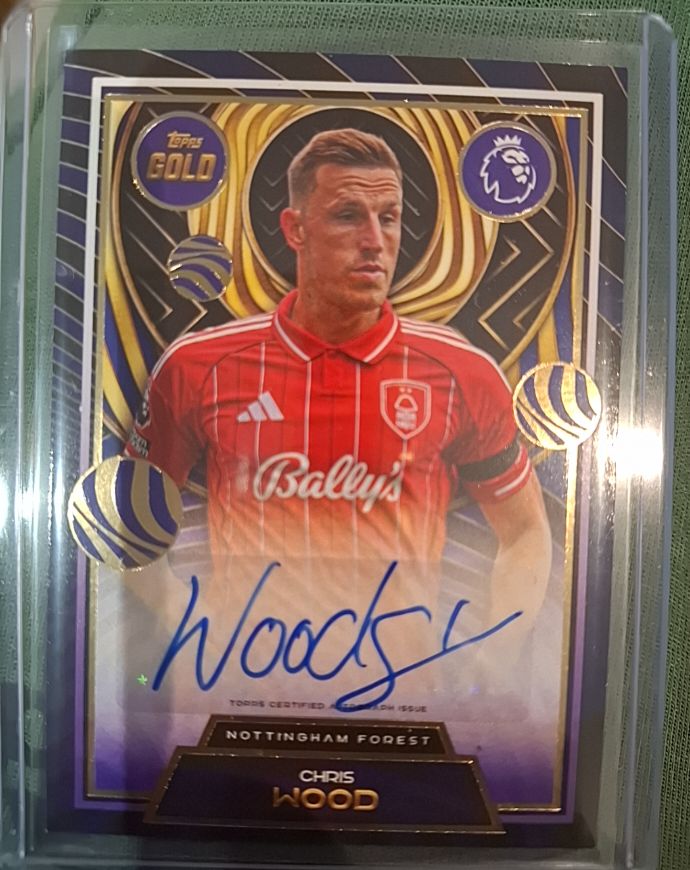 2024-25 Topps Premier League Select #171 Chris Wood — front