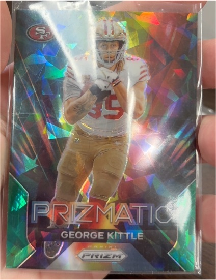 2023 Panini Prizm #18 George Kittle — front