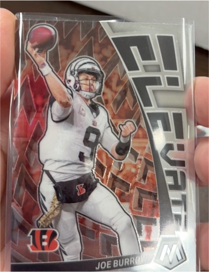 2023 Panini Mosaic Elevate #E-JB Joe Burrow — front