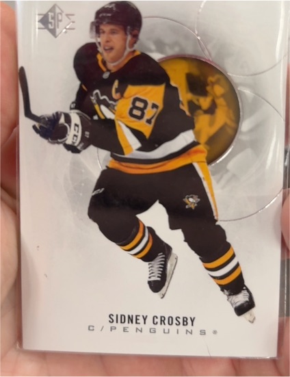2020-21 Upper Deck SP Authentic #76 Sidney Crosby — front