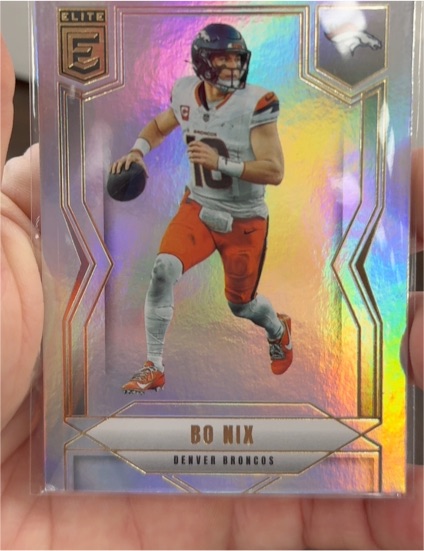 2025 Panini Donruss Elite #43 Bo Nix — front