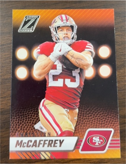 2023 Panini Zenith #89 Christian McCaffrey — front