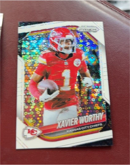 2025 Panini Prizm #197 Xavier Worthy — front